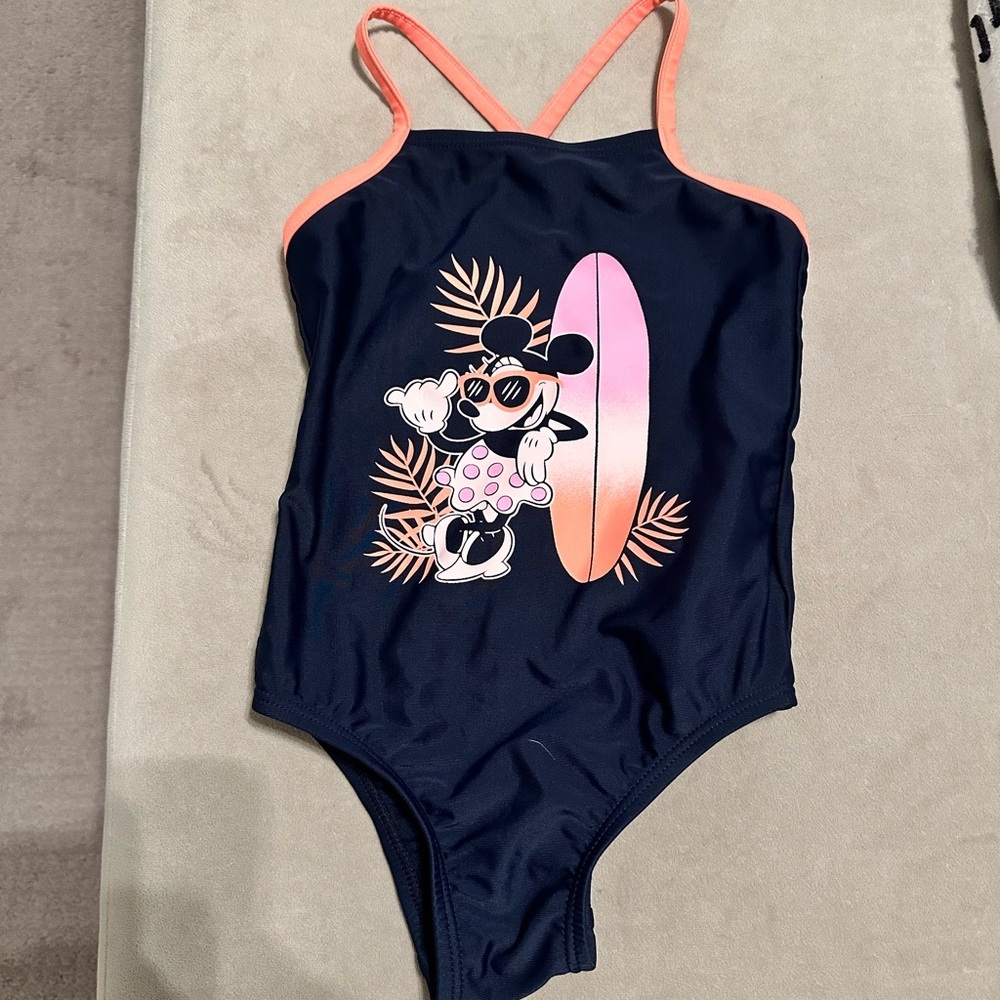 Disney Kids Swimwear - Navy and Pink